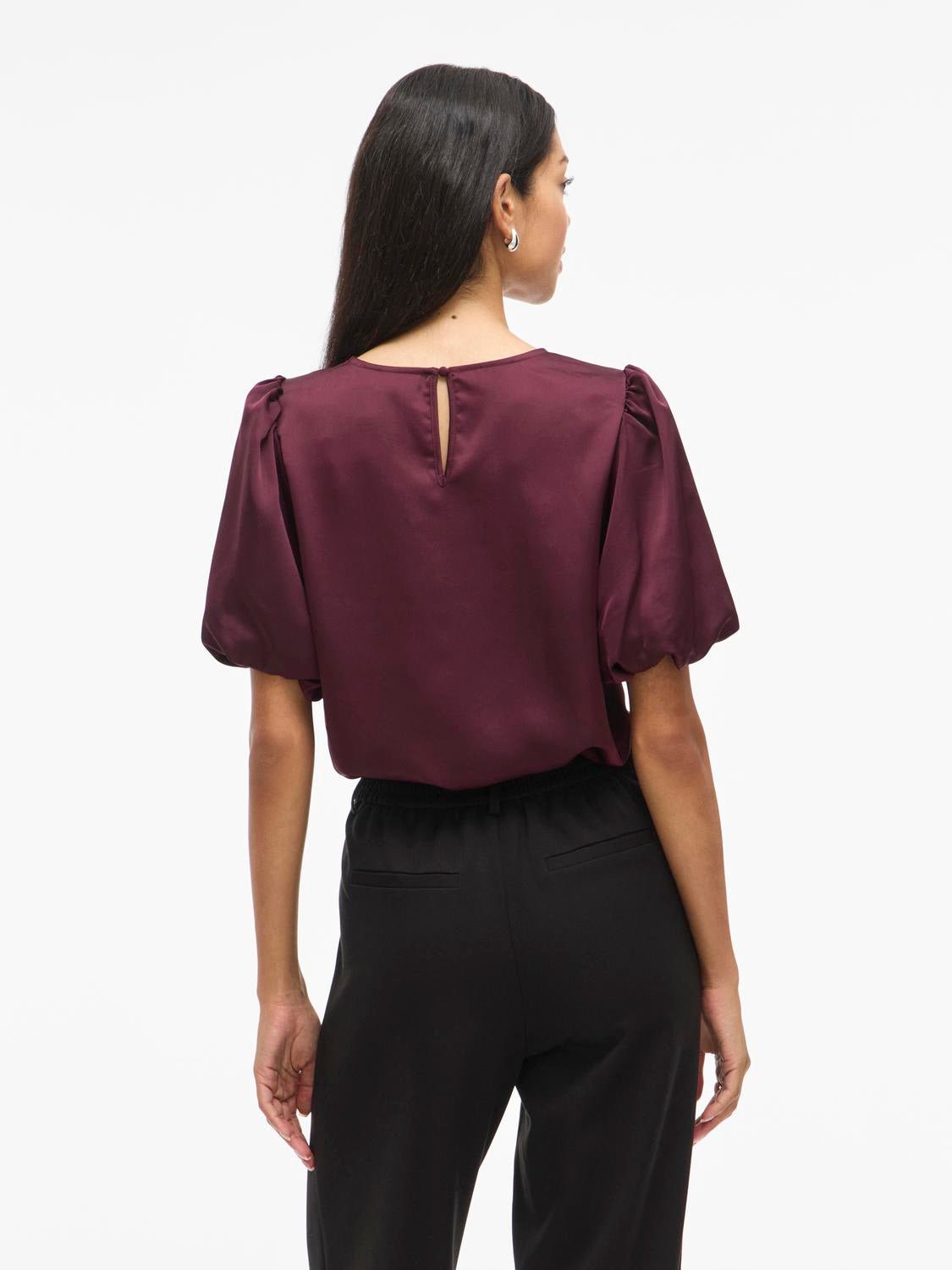 VIELLETTE Top - Fig - VERO MODA & VILA Bergvik